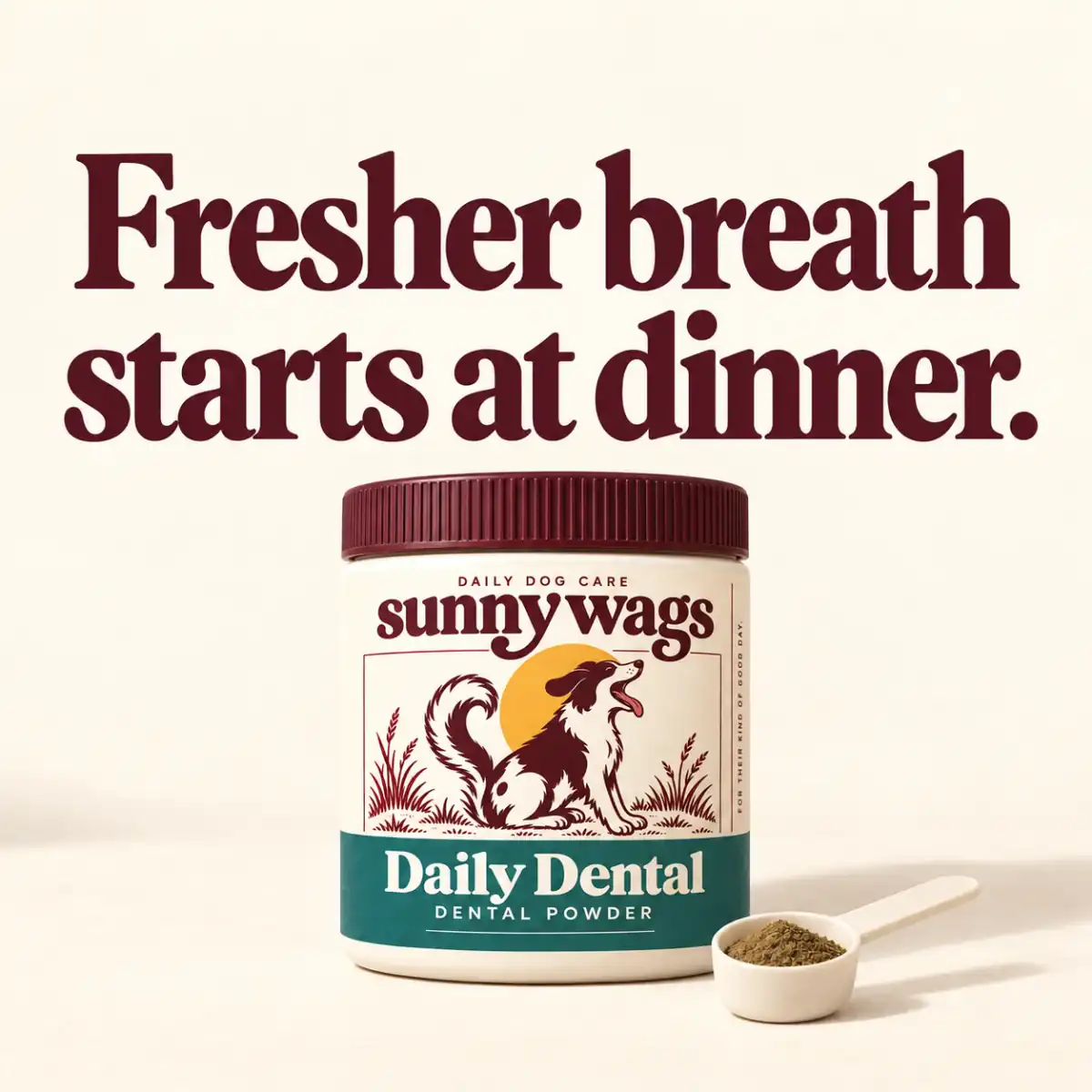 Fresher breath starts at dinner.