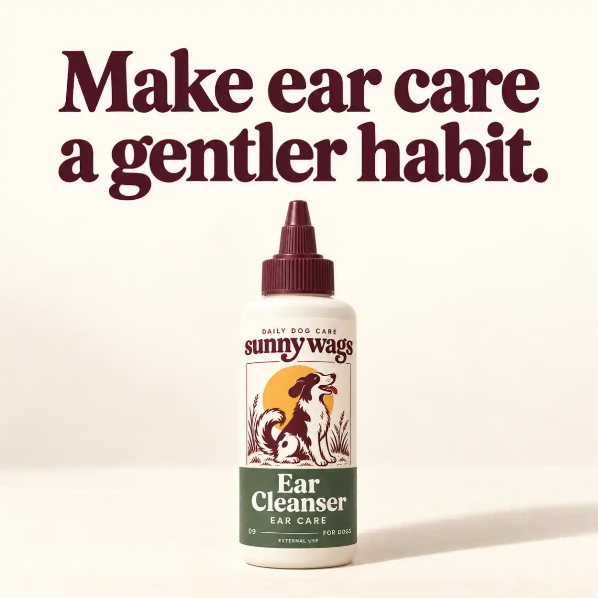 Make ear care a gentler habit.