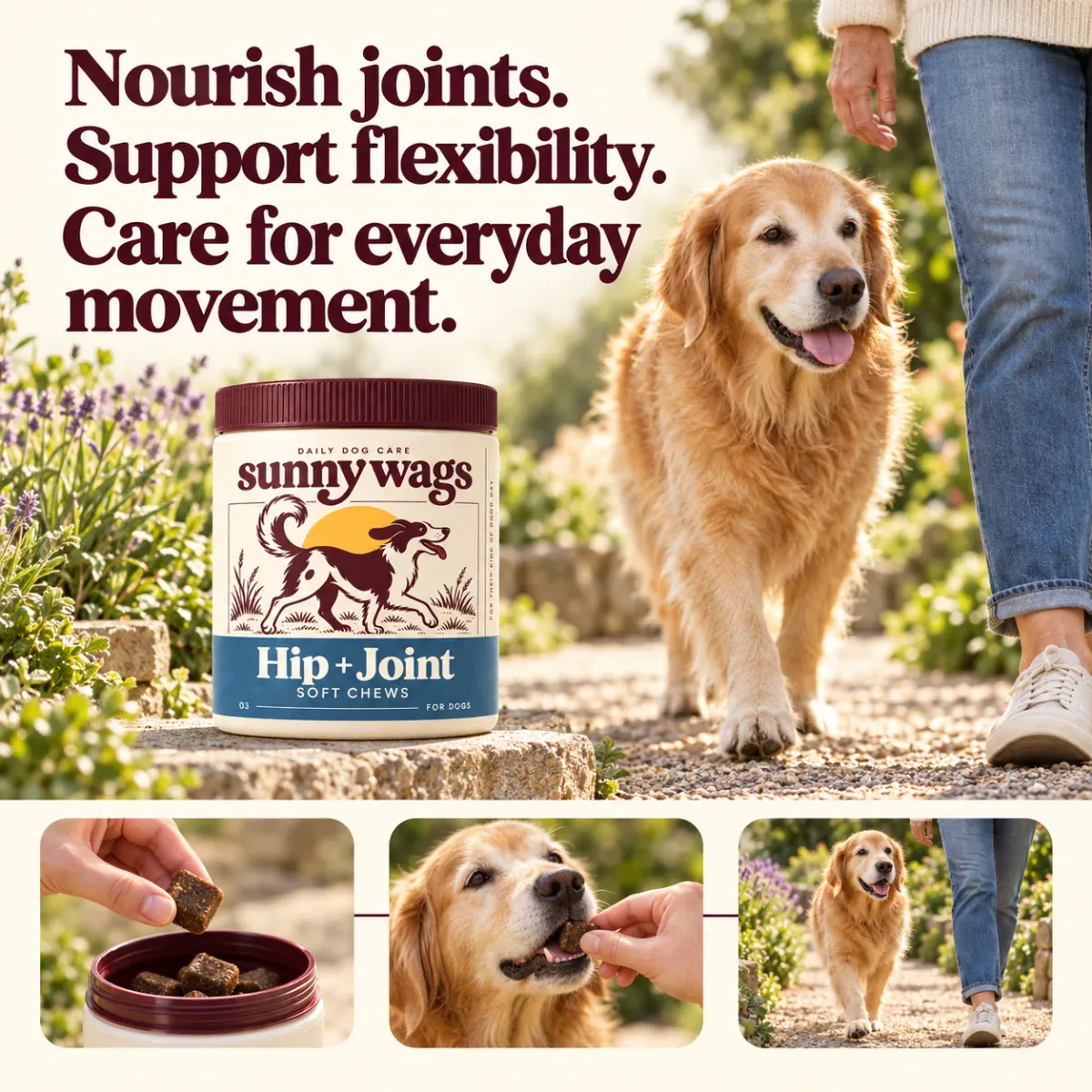 The same favorite path.
A little everyday support.