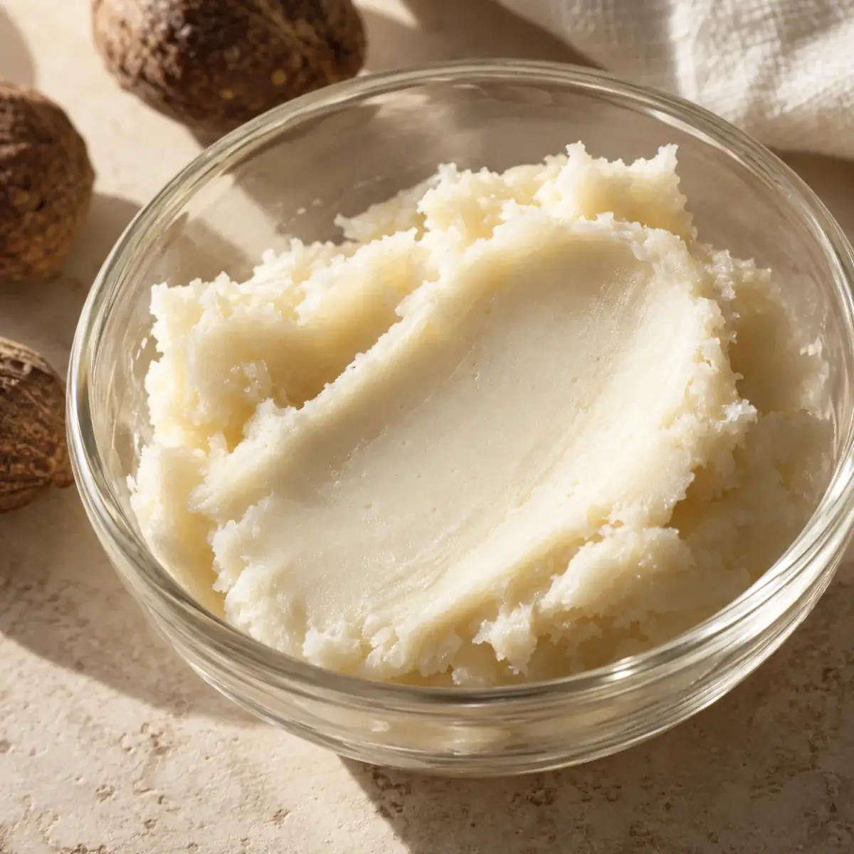 Shea butter ingredient texture