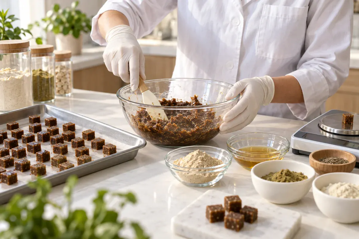 Laboratory formulation work for Daily Multi