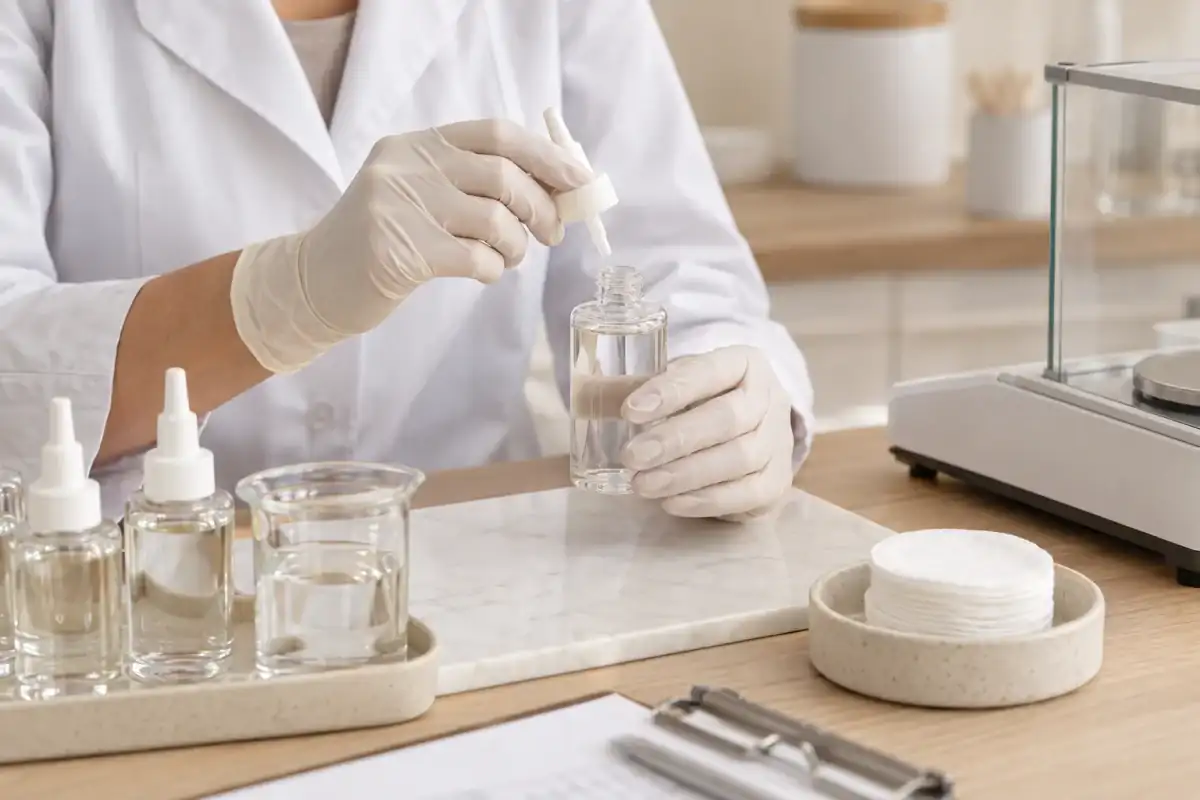 Laboratory formulation work for Ear Cleanser