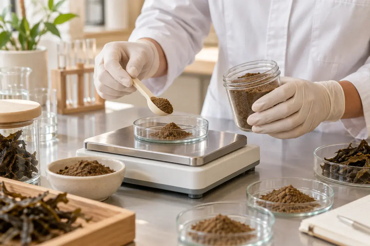 Laboratory formulation work for Fresh Breath Routine