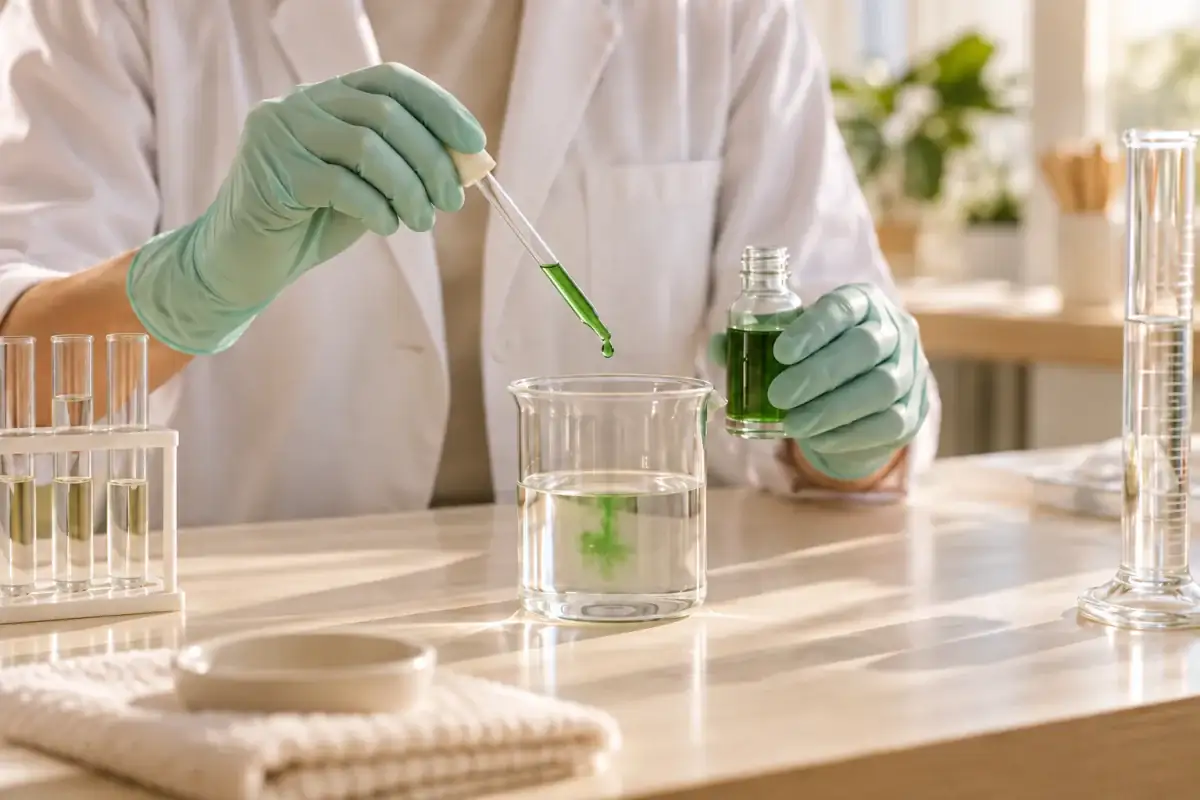 Laboratory formulation work for Dental Water