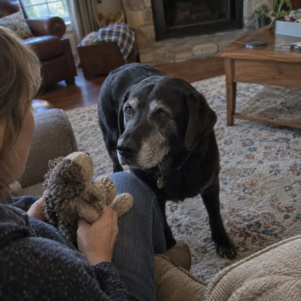 Senior Labrador — Helen + Max