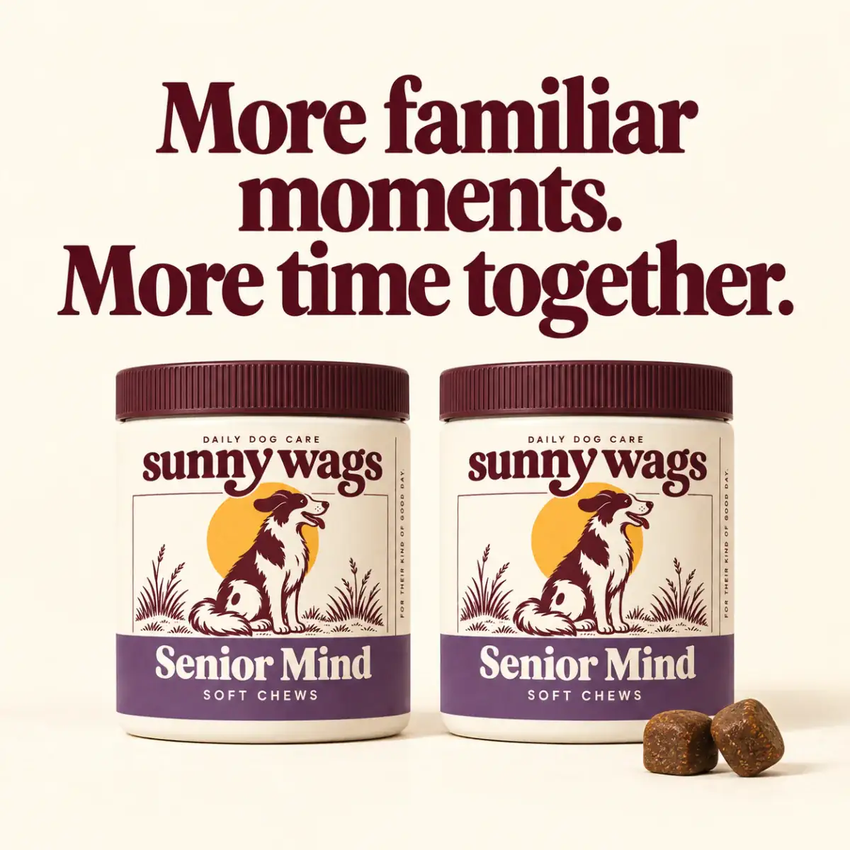 More familiar moments. More time together.
