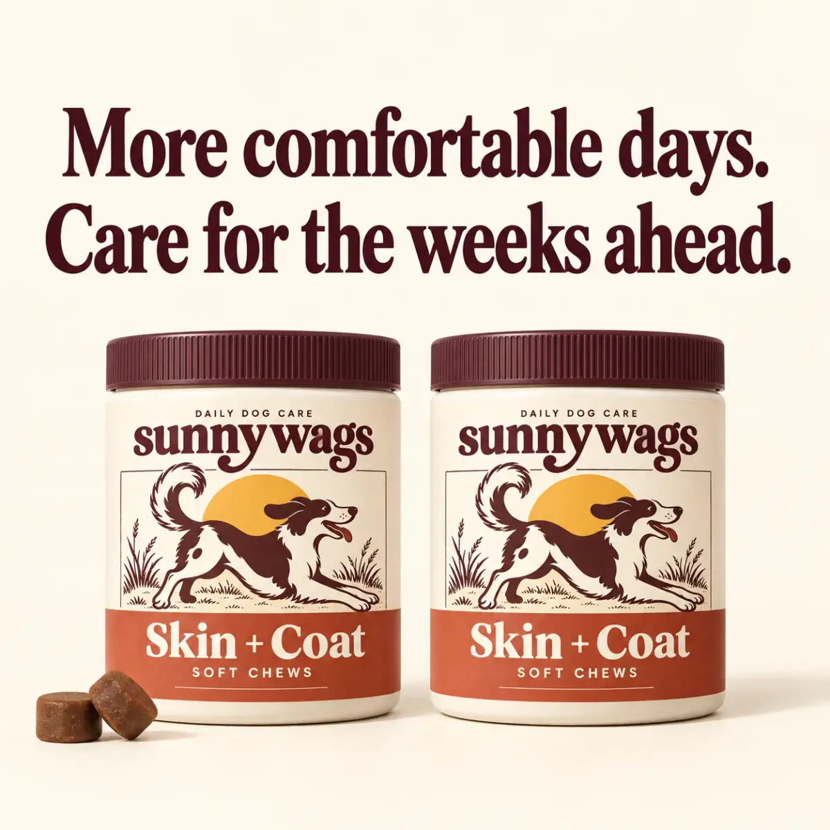 More comfortable days. Care for the weeks ahead.