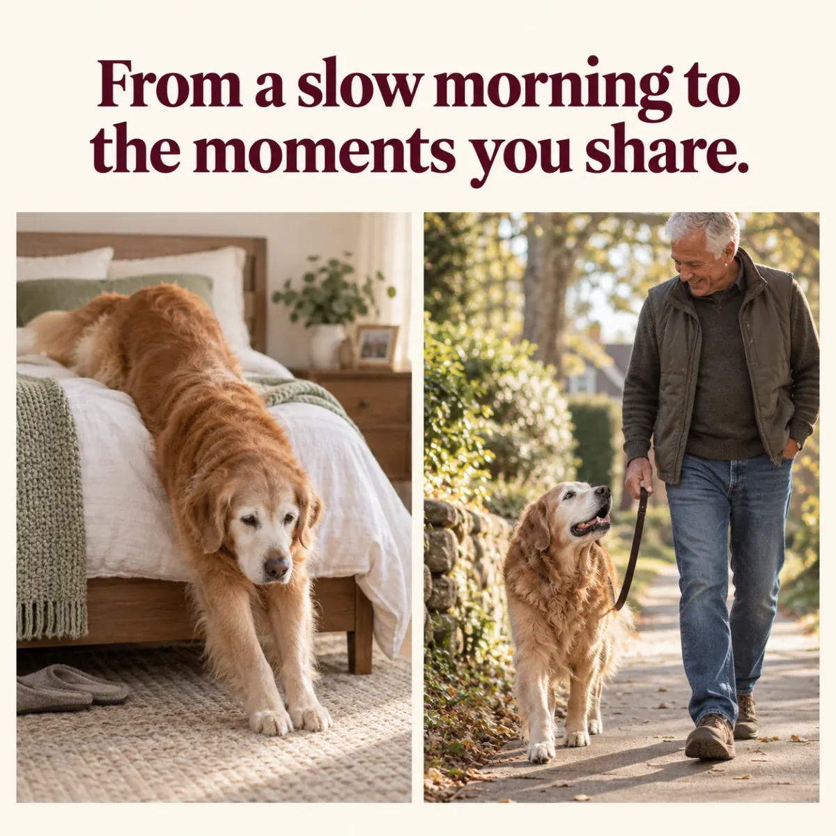 Every dog is different. Keep track of mobility, engagement and rest as separate observations.