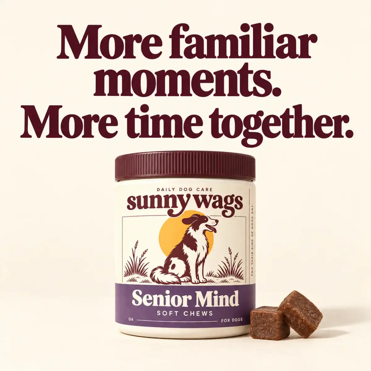 More familiar moments. More time together.